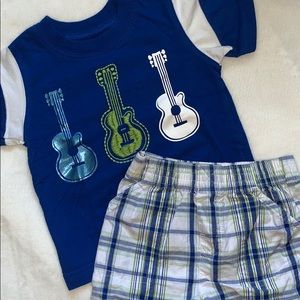 Garanimals Short Sleeve Shirt and Shorts Outfit